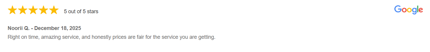 Noorii Q Google Review