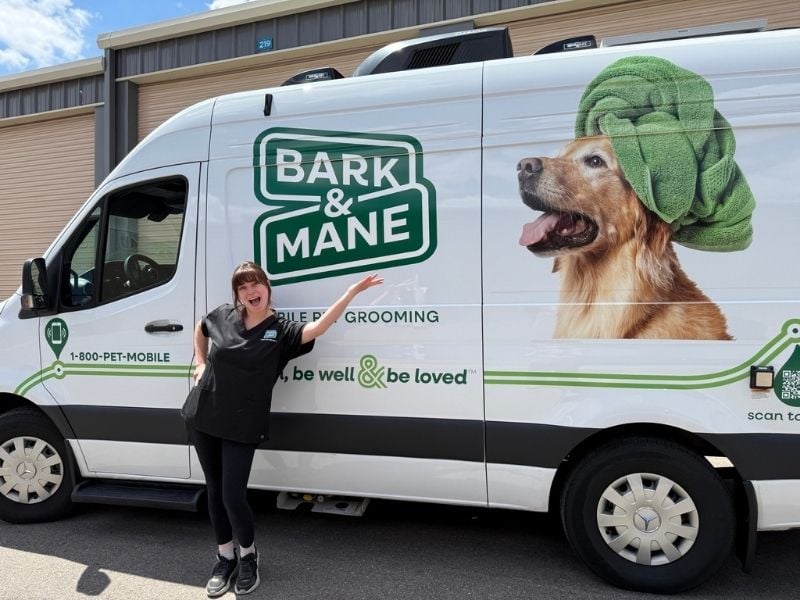 rebranded van